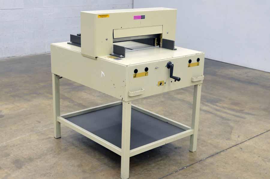 Lot 71 Triumph Ideal 5250 Paper Cutter Click for Video! WireBids